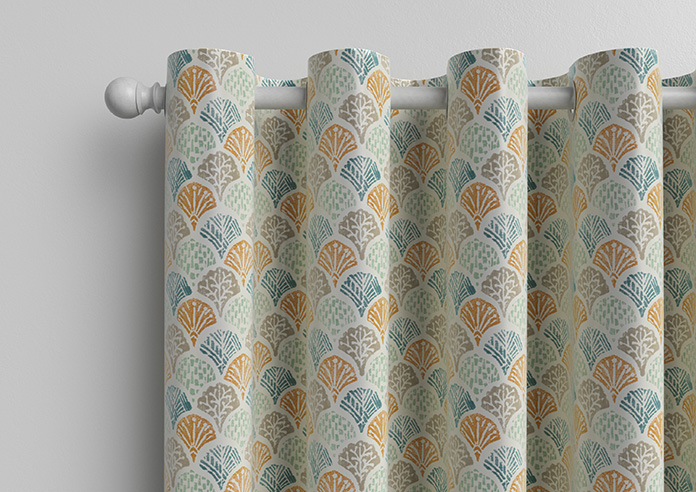 Foxley Faux Silk, Nautilus - Made to Measure Curtain - Image 12